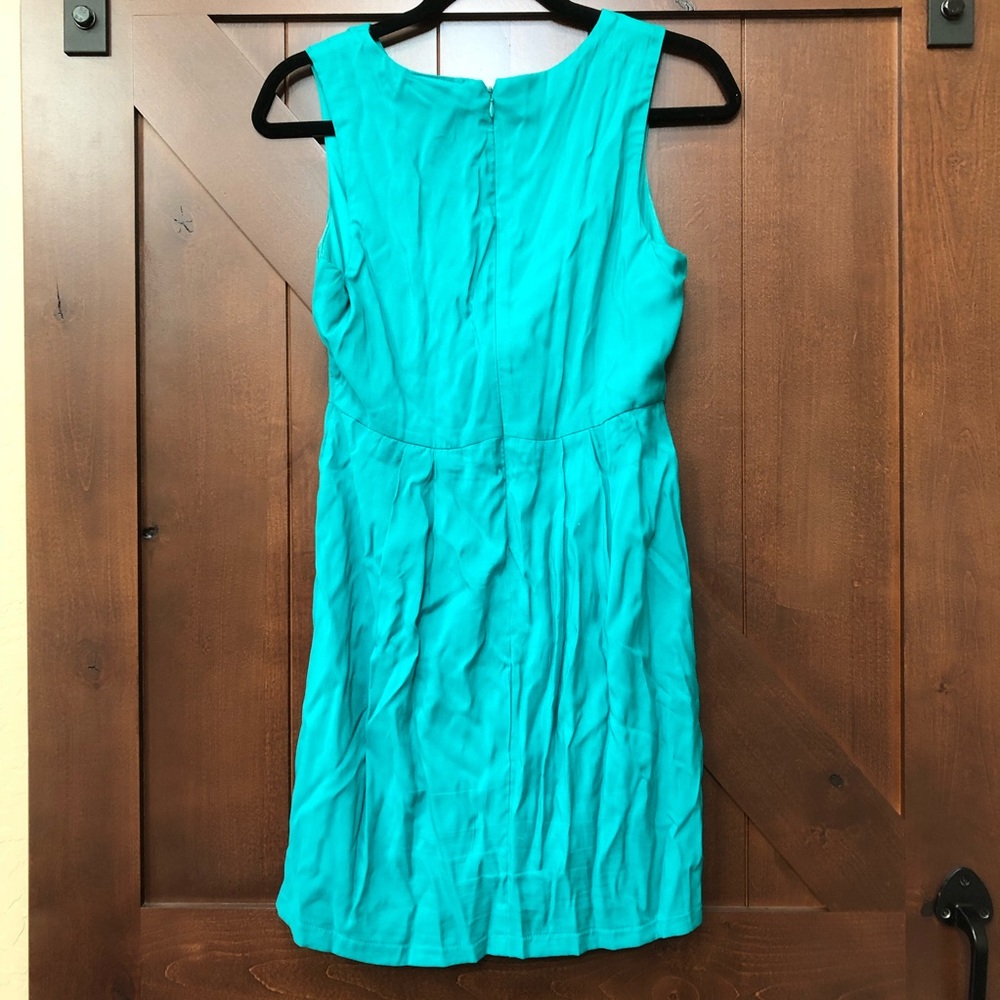Turquoise Mini Dress - Picture 3 of 3